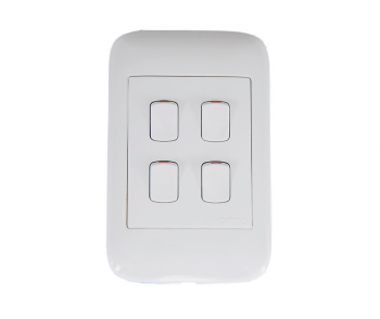 Onesto Oracle ON2041 4 X 2 4 Lever 1 Way Switch