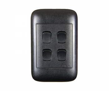 Onesto Oracle ON2041BK 4X2 4Lever 1Way Black Switch