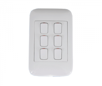 Onesto Oracle ON2061 4 X 2 6 Lever 1 Way Switch