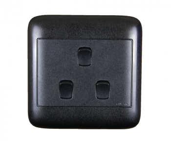 Onesto Oracle ON4031BK 4X4 3Lever 1Way Black Switch