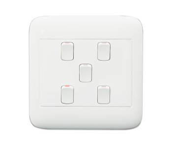 Onesto Oracle ON4052 4 X 4 5 Lever 2 Way Switch