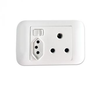 Onesto Oracle ONP2011 4X2 Single + New Za Switched Socket