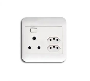 Onesto Oracle ONP4012 4 X 4 Single + Double Socket (5Vdc 2000Ma Max)