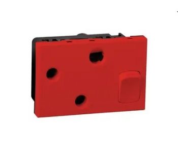 Onesto Matrix OPSD-001 16A Red Dedicated Power Skirting Socket