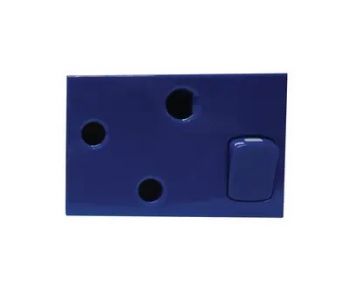 Onesto Matrix OPSD-001BL 16A Blue Dedicated Power Skirting Socket