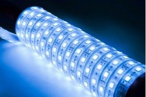 Olite OSL-6065-B LED Strip Light Self Adhesive Complete with Power Adapter IP65 5m Blue