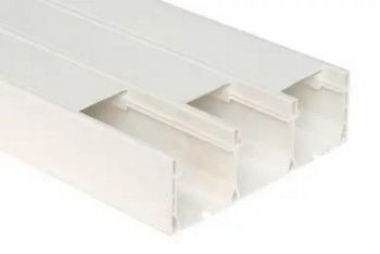 Onesto Oracle SYS1603 160X50X3 3 Compartment White Trunking