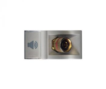 Onesto Matrix T-MXM-AUDR Audio Small Module Positive Red Small Module Titanium