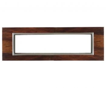 Onesto Matrix WT-MXC-1008 8 Lever Wood & Titanium Bezel Cluster + Box