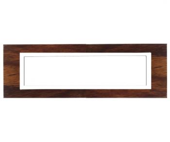 Onesto Matrix WWH-MXC-1008 8 Lever Wood & White Bezel Cluster + Box
