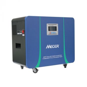 Mecer SOL-I-BB-M2L 2kW 25.6V 100Ah Lithium Battery Portable Inverter Trolley
