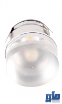 Major Tech B1A-11 1W LED Ceiling Light 6500K cut out 25mm AL/Acrylic IP20 (Multiple Colours/Finishes)