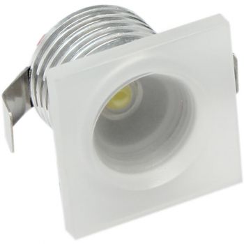 Major Tech B4CA-4W 1W LED Ceiling Light 3000K cut out 32mm AL/Clear PMMA