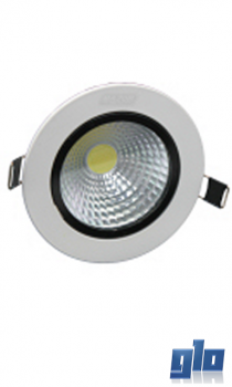 Major Tech C2W-3 3W LED Ceiling Light, White 6500K (Multiple Colours/Finishes)