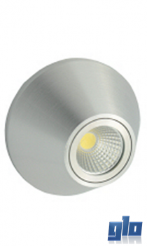 Major Tech D4S-33 3W COB Downlight 6500K Surface Mount AL (Multiple Colours/Finishes)