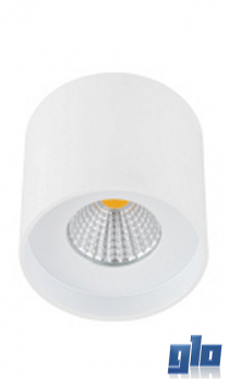 Major Tech D4W-31C 3W COB Downlight 6500K Surface Mount Matte White/AL