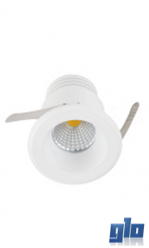 Major Tech D4W-36C 3W COB Downlight 6500K cut out 50mm Matte White/AL