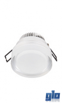 Major Tech D5CA-52 3 x 1W LED Downlight 6500K cut out 80mm AL/PMMA (Multiple Colours/Finishes)