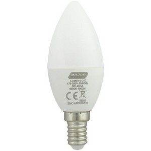 Major Tech LC38E14-D5W 5W LED Dimmable Candle Lamp Warm White