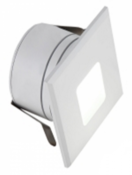 Major Tech S2A-22C 2W SMD Stair Light 6500K cut out 60mm Matte White/Plastic B