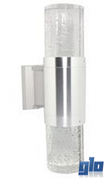 Major Tech W2A-33 6 x 1W LED Wall Light 6500K 200mm AL/Crystal IP54 (Multiple Colours/Finishes)