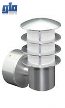 Major Tech W4A-31 3W LED Wall Light 6500K AL/Acrylic IP54 (Multiple Colours/Finishes)