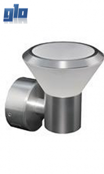 Major Tech W4A-33 3W LED Wall Light 6500K AL/Acrylic IP54 (Multiple Colours/Finishes)