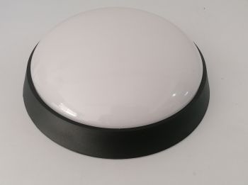 Meteor MB18-PCR-6KF-B, MB18-PCR-6KF-W Outdoor 19W Round LED Bulkhead IP65 (Multiple Colours/Finishes)