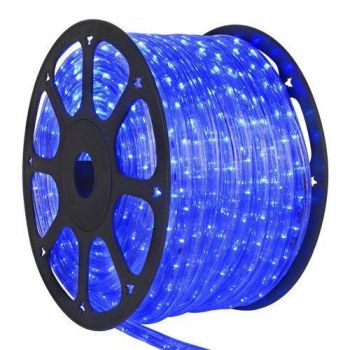 Meteor MRL5050S-60-IB Outdoor 2nd Generation Ice Blue LED Rope Light,IP65 (Rope Light Body Only)