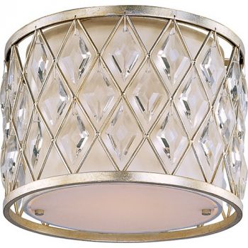 Maxim MXM-214510OFGS Diamond 1 Light Flush Mount
