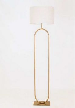 Noldenbros NB6123G Cole Floor Lamp Gold (Lamp Shade Not Included)