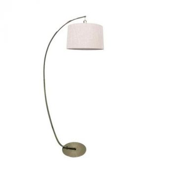 Noldenbros RG10313 Brass Arch Floor Lamp with Shade