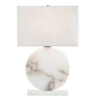 Noldenbros RG10342 Montgomery Marble Table Lamp White