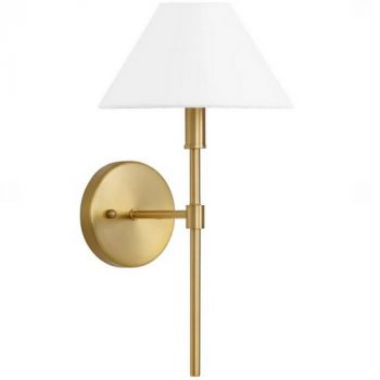Noldenbros RG10348 Shiloh Brass Wall Light with Shade