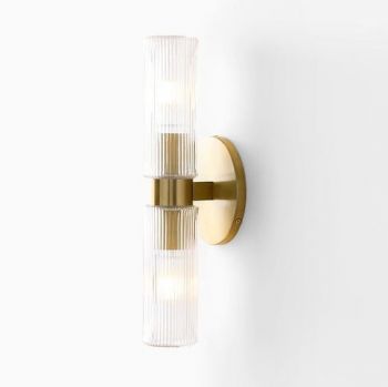 Noldenbros RG10351 Augusta Glass Wall Light Gold