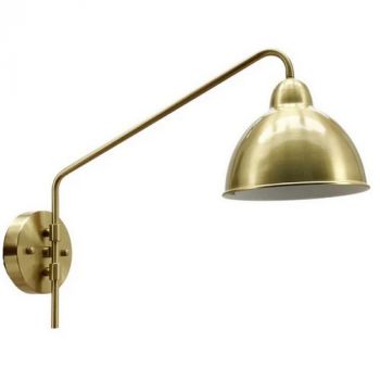 Noldenbros WYN-RG10352 Crosby Brass Wall Light