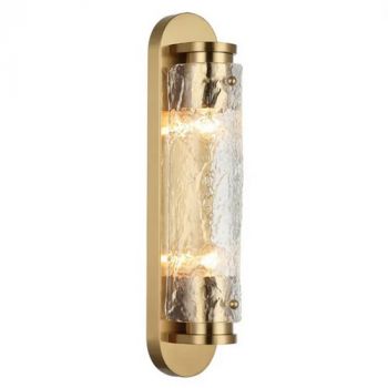 Noldenbros RG10596 Glacier Clear Glass Wall Light
