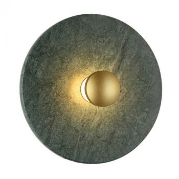 Noldenbros RG10600 Aura Green Marble Wall Light