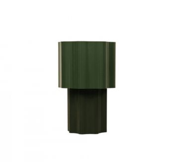 Noldenbros RG10647G Scallop Metal Lamp Green