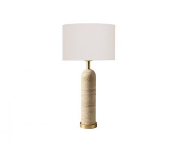 Noldenbros RG10698 Thea Travertine Lamp (Lamp Shade Not Included)