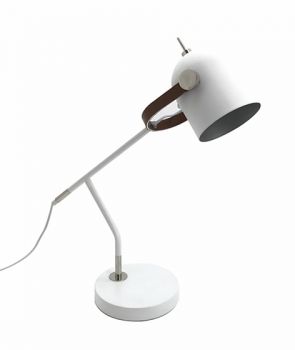 Noldenbros RG5142 Leather Bound Table Lamp Black