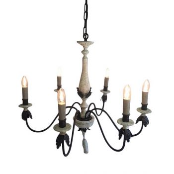 Noldenbros RG9140 Barry 6 Arm Chandelier