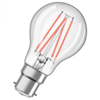 Osram/LEDVANCE LED Performance Classic A60 Daylight Sensor 7W/830 Filament B22D Warm White