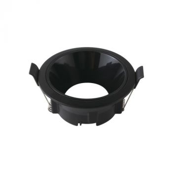Osram/LEDVANCE Gu10 Downlight PC Round 75mm Fixed IP20 Standard Anti‑Glare Black