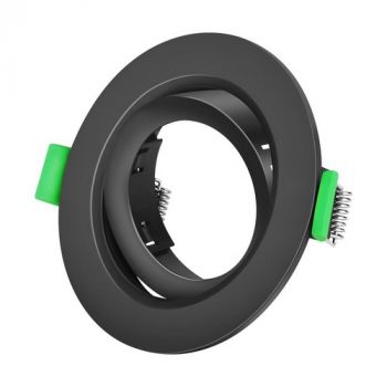 Osram/LEDVANCE Gu10 Downlight PC Round 75mm Tilt IP20 Black