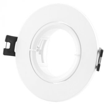 Osram/LEDVANCE Gu10 Downlight PC Round 75mm Tilt IP20 White