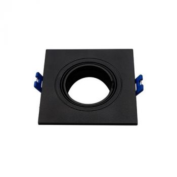 Osram/LEDVANCE Gu10 Downlight PC Square 75mm Tilt IP20 Black