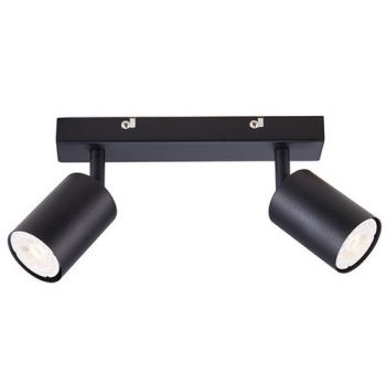 Osram/LEDVANCE Gu10 Spotlight Rectangular 2x Lamp IP20 Black