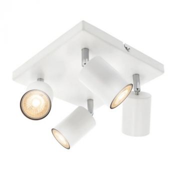 Osram/LEDVANCE Gu10 Spotlight Square 4x Spot IP20 White