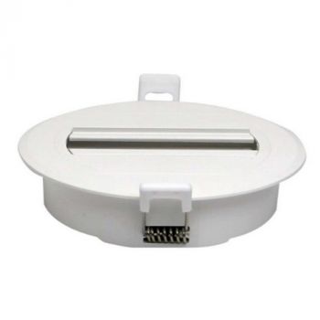 Osram/LEDVANCE Gu10 Reccessed Track Adaptor Round 3 Wire IP20 White